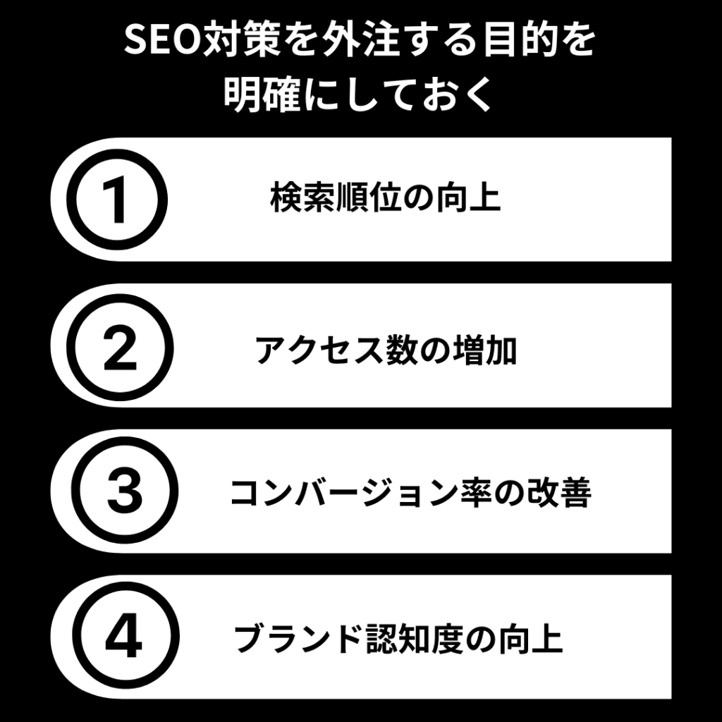 SEO対策を外注する目的を明確にしておく