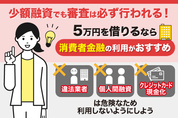 5万借りたい！審査なしは可能？アプリや今日中に現金を手に入れる方法を紹介