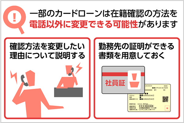 カードローンは在籍確認なしでお金を借りられる 電話連絡なしで融資を受ける方法